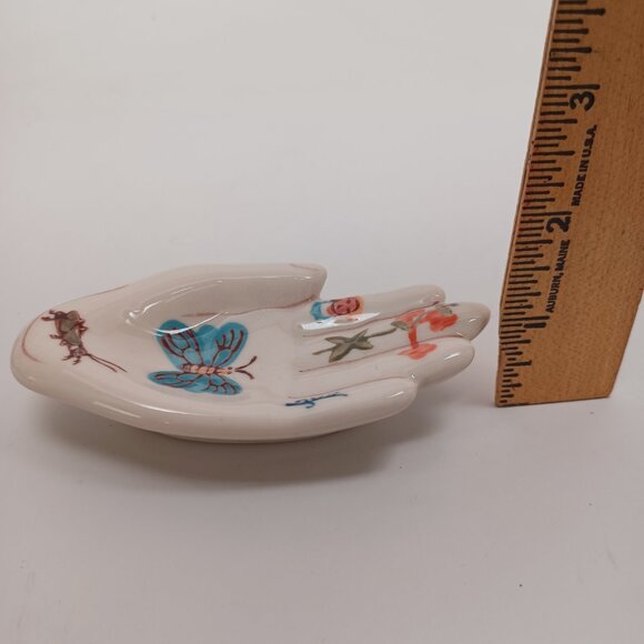 Anthropologie Home Nathalie Lete Paris Hand Trinket Ring Dish Ceramic Decor - Picture 8 of 12